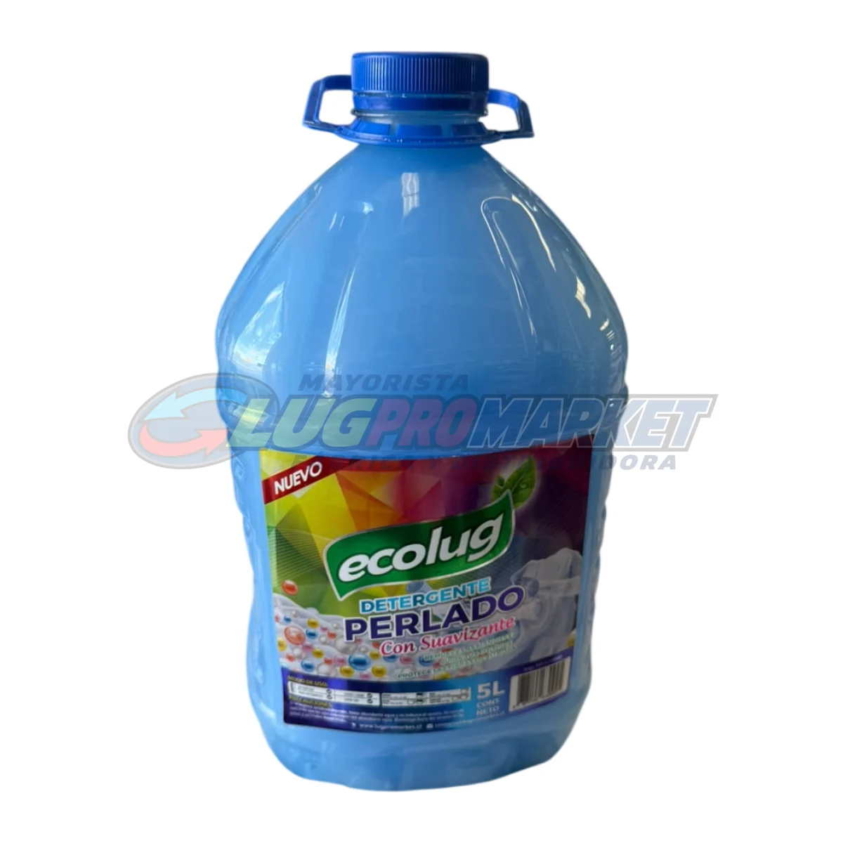 DETERGENTE ECOLUG PERLADO AZUL 5 LITROS