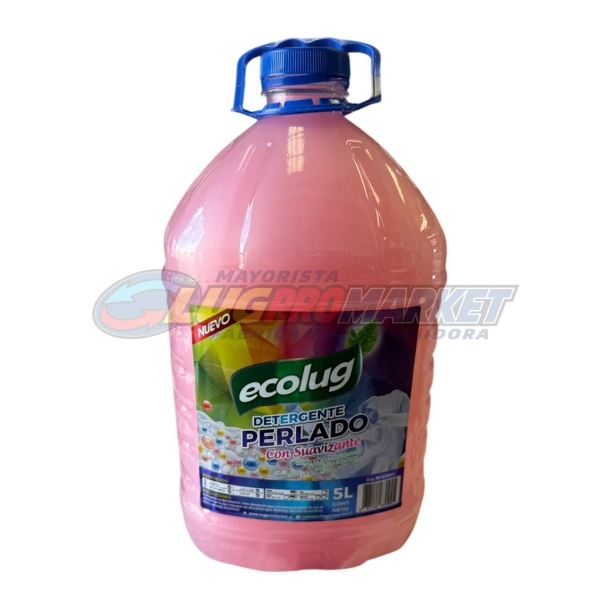 DETERGENTE ECOLUG PERLADO ROSADO 5 LITROS