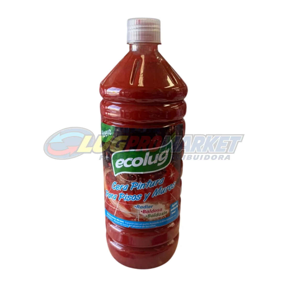 CERA PINTURA ECOLUG ROJA 1 LT