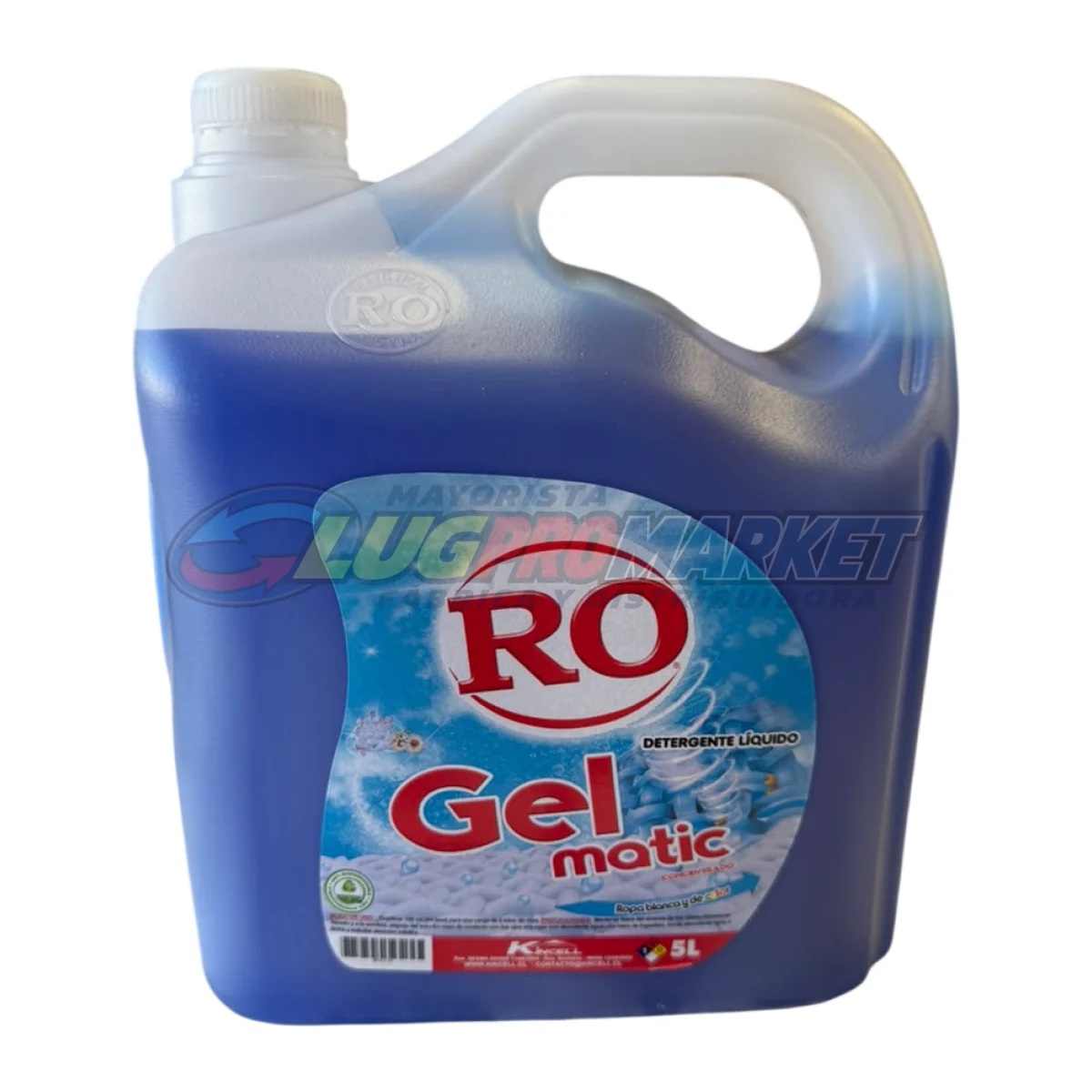 DETERGENTE GEL MATIC RO AZUL 5LTS
