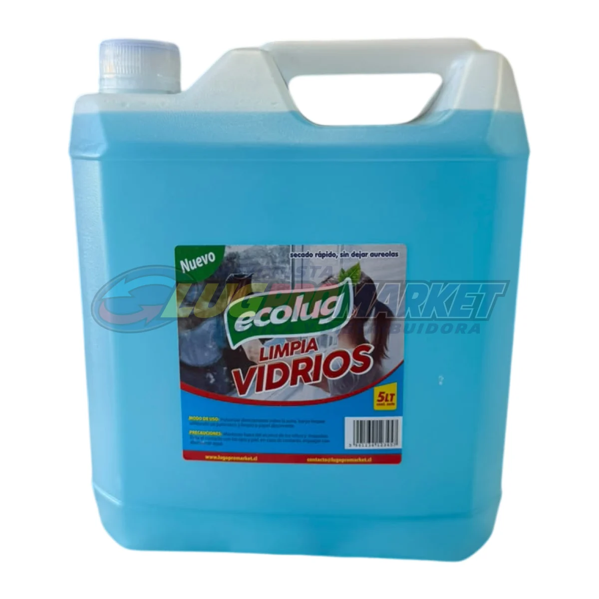 LIMPIA VIDRIOS ECOLUG 5 LITROS